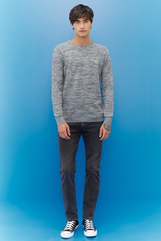 Lee Erkek Regular Fit Normal Kesim Sıfır Yaka Triko Kazak 672L212 Gri