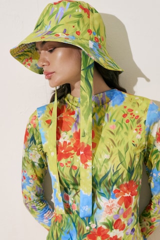 Bağlamalı Bucket Şapka Gardenya Gardenya