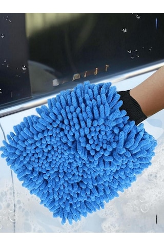 Zhltools Oto Yıkama Eldiveni Jant Torpido Mikrofiber Temizlik Eldiveni