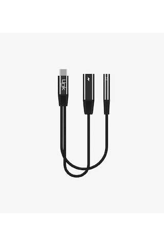 Linktech Type C To Type-c Ve Aux Dönüştürücü - Linktech A202 Type C Girişi Aux Ve Type C Dönüştürücü