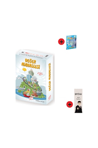 3. Sınıf Hikaye Kitabı Seti Gizemli Bahçe Yayınları Değer Mahallesi + 3. Sınıf Test Kitabı + Kişiye Özel İsimli Harry Potter Kitap Ayracı
