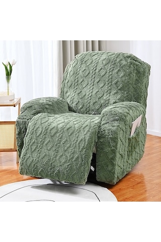 Novahub Esnek Tabanlı, Kalın Polester Koltuk Kılıfı - Yeşil Yeşil