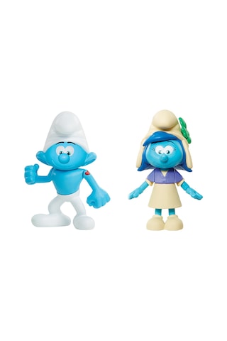 Şirinler Kayıp Köy Güçlü Şirin & Smurfstorm Figür Set