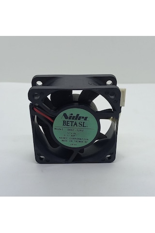 60 Mm X 60 Mm X 25 Mm 12 Volt Nıdec