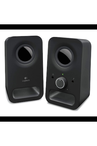 Logıtech 980-000814, Z150, 6w, 1+1, Kulaklık Jaklı, Kompakt, Stereo, Speaker Siyah