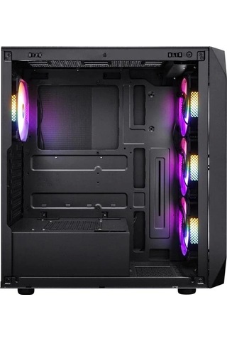 1st Player Arıya Ay7 Siyah 750w 80+ Argb 4x12cm Fan Temperli Cam Mesh Usb 3.0 Atx Kasa
