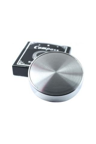 Nikula Yuvarlak Metal Kasa Dayanıklı Pusula 60mm
