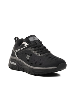 Hammer Jack Siyah Tekstil Unisex Spor Ayakkabı Polina 101 23380 G Siyah
