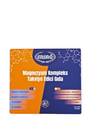 Ersağ Magnezyum Kompleks Takviye Edici Gıda Ersağ Magnezyum Kompleks Takviye Edici Gıda