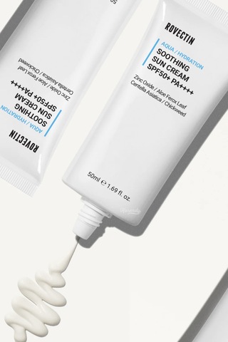 Aqua Soothing Sun Cream Spf50+ Pa++++ - %100 Fiziksel Mineral Filtreli Yorgunluk Önleyici 50ml
