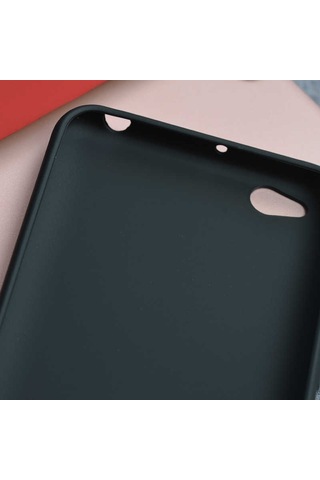 Xiaomi Redmi Go Kılıf Zore Premier Silikon Kapak Mürdüm