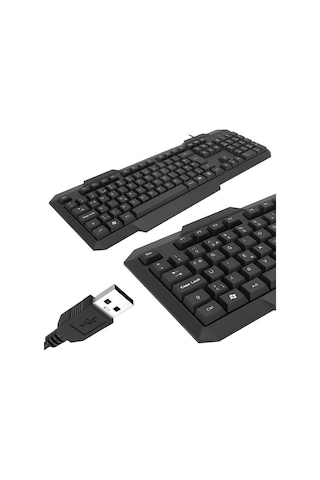Frisby Fk-4812fu F-türkçe Standart Usb Kablolu Klavye