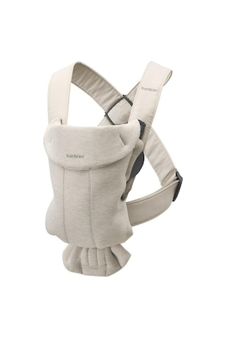 BabyBjörn Kanguru Mini Cotton 3D Jersey / Light Beige