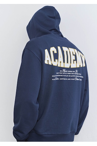 Mavi Academy Kapüşonlu Lacivert Erkek Sweatshirt M0s10375-89353 Lacivert