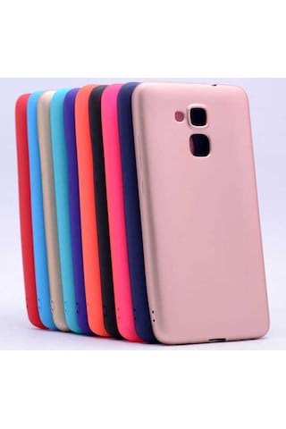 Huawei Honor Gt3 Kılıf Zore Premier Silikon Kapak Mürdüm