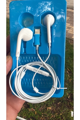 İphone Tak Kullan Lightning Kulaklık 11-12-13-14 Pro / Pro Max Uyumlu 0