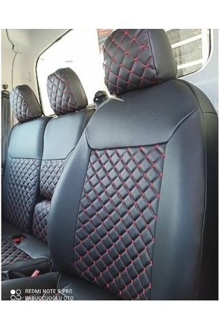 Fiat Pratico 2+1 Araca Özel Deri Oto Koltuk Kılıfı (500409661)