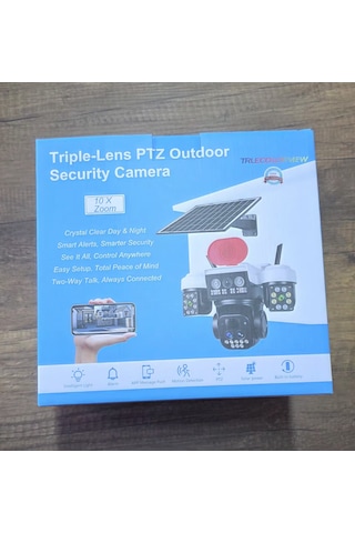 Acme Ac-5051 10xzoom 4g Solar Kamera Polisçakarlı 3 Kameralı