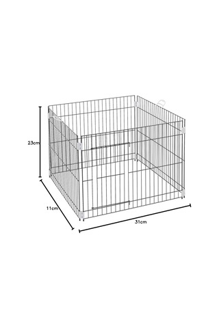 Ferplast Köpek Eğitim Kafesi 80x80x62