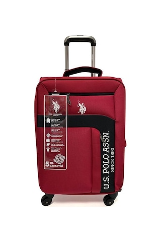 U.s. Polo Assn. Bordo Kumaş Unisex Orta Boy Valiz Plvlz21282bo 001