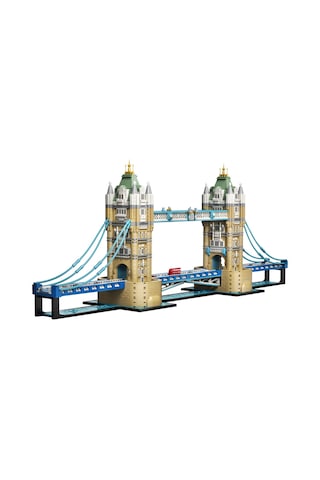 LEGO® Architecture Tower Bridge 21067 - Yetişkinler için Mikro Ölçekli Araçlar İçeren Yaratıcı Model Yapım Seti (3745 Parça)