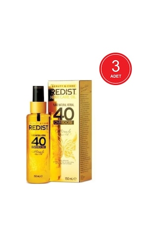 Redist 40 Overdose Saç Bakım Yağı 3 x 150 ML