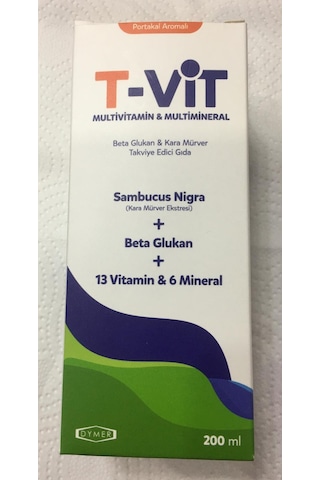 T-Vit Multivitamin&Multimineral 200 Ml