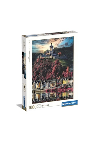 Clementoni 1000 Parça Collection Yetişkin Puzzle Cochem Castle 39648
