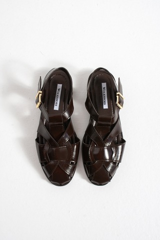 Wolk Shoes Asel Kadın Sandalet Kahverengi