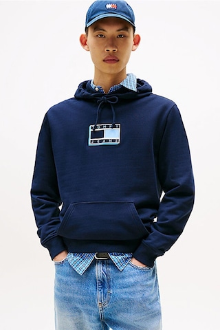 Tommy Jeans Erkek Sweat Dm0dm21623 C1g Lacivert Lacivert
