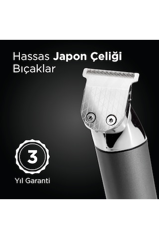 Babyliss MT996E Super X Metal 14 Başlıklı Lityum Yüz & Vücut Bakım Kiti