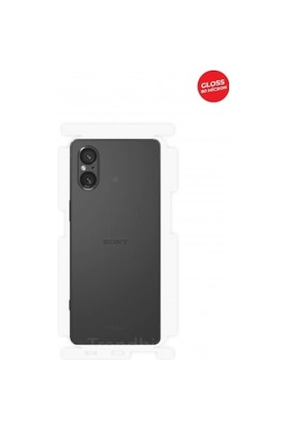 Sony Xperia 5 V Arka Ve Yan Koruyucu Tpu Film