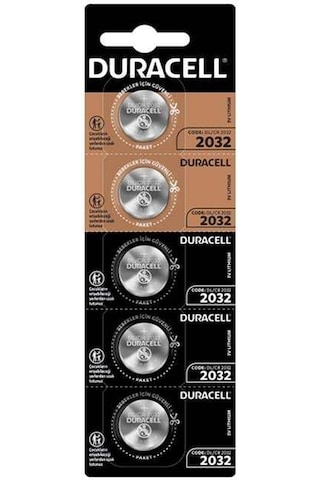Duracell Cr2032 Lityum Düğme Pil 5'li Paket