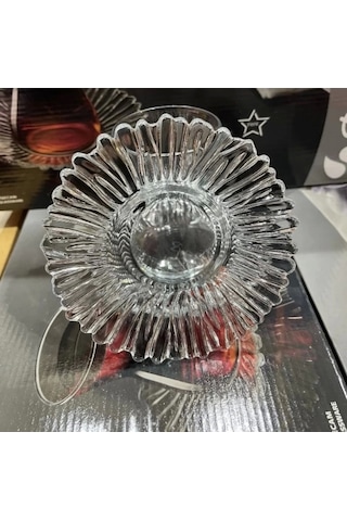 Paşabahçe 10531çay Tabağı Aurora 6'lı 12 Cm Şeffaf