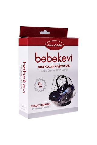 Bebekevi 804 Ana Kucağı Yağmurluğu 0+ Ay Gri