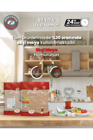 Asrın Tandırı Beslen Paketi 10'lu Lavaş Tandır Ekmeği