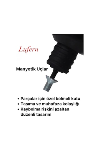Özel Üretim Manyetik Bits Uç Vidalama Çelik Tornavida Seti Kutulu 18+1 Parça 1/4 Hex Uyumlu Teknik