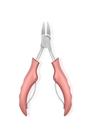 Reedark Stainless Steel Ingrown Toenail Clipper - Thick Nails, Rose Gold, Practical Nail Care Tool