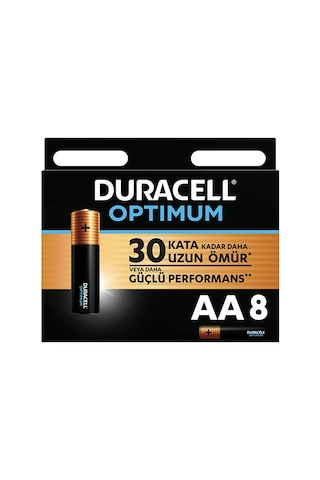 Duracell Optimum AA Kalem 8'li