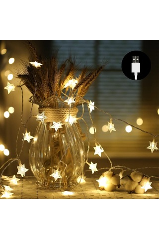 2025 Son Model 20 Led Küre Disko Aynalı Işık Dizisi, 3 M Usb Ve Pille Çalışan Işık Dizisi, Cadılar Bayramı İçin Ramazan Dekorasyon Aydınlatması Çok Renkli