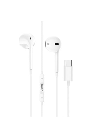 Hoco M101 Crystal Type-c Mikrofonlu Kablolu Kulak İçi Kulaklık