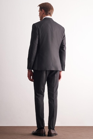 İmza Antrasit Kırlangıç Yaka Kendinden Desenli Esnek Bel Slim Fit 6 Drop Takım Elbise 1001255167 Antrasit