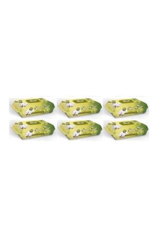Sleepy Islak Mendil Zeytinyağlı 90 Lı X 6 Toplam 540 Adet Mendil Tekli