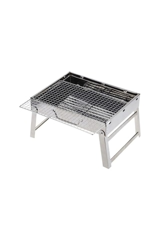 Madfox Roadtrip Portatif Katlanır Bbq Mangal Silver Çok Renkli