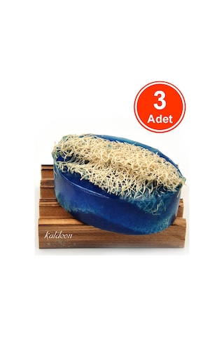 Kabak Lifli El Yapımı Doğal Argan Yağı Sabunu 120 G x 3 Adet