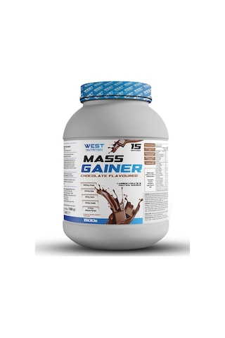 West Nutrition Mass Gainer Karbonhidrat Tozu 1500 Gr 15 Servis + Hediye