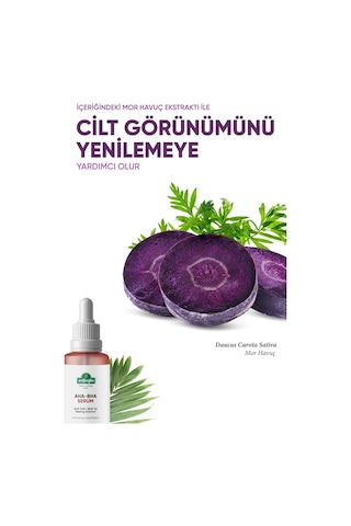 Arifoğlu Aha-Bha Cilt Tonu Eşitleyici ve Canlandırıcı Peeling Serum 30 ML