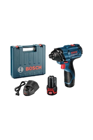 Bosch Professional GDR 120-LI 12 Volt 2Ah Çift Akülü Darbeli Somun Sıkma - Çantalı - 06019F0001
