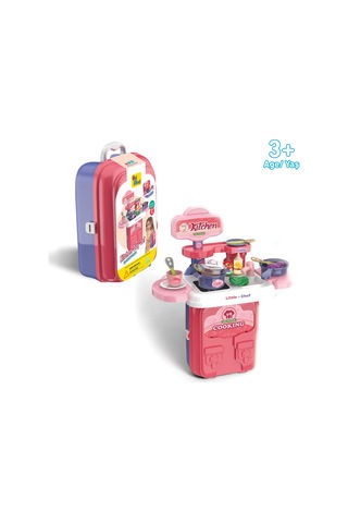 Ogi Mogi Toys Mutfak Oyun Seti 2 Si 1 Arada Taşınabilir Sırt Çantası