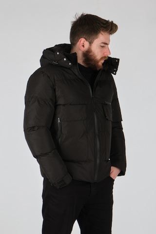 Rugu Erkek Mont P9223 001 - Siyah